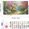 Flowers Diamond Painting Kits for Adults 5D Large Landscape Diamond Painting Kit for Adults Full Drill Trees Diamond Painting Kits Gem Art Kits for Home Wall Decor 27.5x15.7Inch